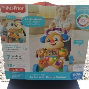 Fisher price learn with puppy walker NIB